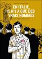 Couverture En Italie, il n'y a que des vrais hommes Editions Dargaud 2010