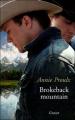 Couverture Brokeback mountain Editions Grasset 2005