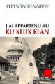 Couverture J'ai appartenu au Ku Klux Klan Editions de l'Aube 2006