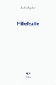 Couverture Millefeuille Editions P.O.L 2012