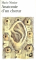 Couverture Anatomie d'un choeur Editions Folio  1992