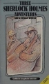 Couverture Three Sherlock Holmes Adventures (abrégé) Editions HarperCollins (Collins english library) 1988