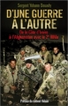 Couverture D'une guerre à l'autre Editions Nimrod 2012