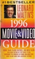 Couverture Leonard Maltin's Movie and Video Guide : 1996 Edition Editions Signet 1995
