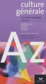 Couverture La culture générale de A à Z Editions Hatier (De A à Z) 2004