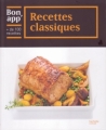 Couverture Recettes classiques Editions Hachette (Bon app') 2012