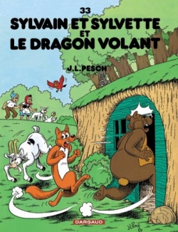Couverture Sylvain et Sylvette, tome 33 : Sylvain et Sylvette et le dragon volant