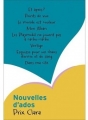 Couverture Nouvelles d'ados : Prix Clara 2012 Editions Héloïse d'Ormesson 2012