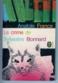 Couverture Le crime de Sylvestre Bonnard Editions Le Livre de Poche 1967