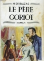 Couverture Le Père Goriot Editions des trois pommiers 1954