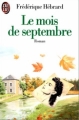 Couverture Le mois de septembre Editions J'ai Lu 1993