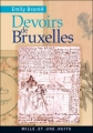 Couverture Devoirs de Bruxelles Editions Mille et une nuits 2008