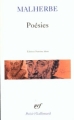 Couverture Poésies Editions Gallimard  (Poésie) 2007