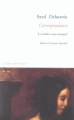 Couverture Correspondance : Le rendez-vous manqué Editions de l'Amateur (Regard sur l'art) 2005