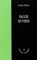 Couverture Raclée de verts Editions La Branche (Suite noire) 2007