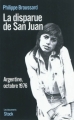 Couverture La disparue de San Juan Editions Stock (Les documents) 2011