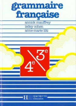 Couverture Grammaire française 4e/3e
