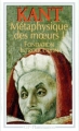 Couverture Fondements de la métaphysique des moeurs Editions Flammarion (GF) 1994