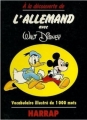 Couverture À la découverte de l'allemand avec Walt Disney Editions Harrap 1992