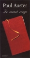 Couverture Le Carnet rouge Editions Actes Sud 1993