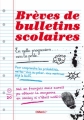 Couverture Brèves de bulletins scolaires Editions Chiflet & Cie (Humour) 2012