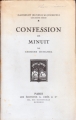 Couverture Confession de minuit Editions G. Crès & Cie 1925