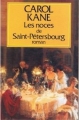 Couverture Les noces de Saint-Pétersbourg Editions Belfond 1990