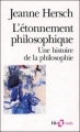 Couverture L'étonnement philosophique : Une histoire de la philosophie Editions Folio  1993
