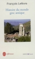 Couverture Histoire du monde grec antique Editions Le Livre de Poche (Références) 2007