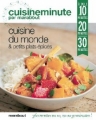 Couverture Cuisine du monde & petits plats épicés Editions Marabout (Cuisineminute) 2013
