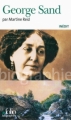 Couverture George Sand Editions Folio  (Biographies) 2013