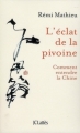 Couverture L'éclat de la pivoine Editions JC Lattès 2012
