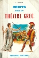 Couverture Récits tirés du théâtre grec Editions Fernand Nathan (Contes et légendes) 1967