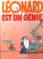 Couverture Léonard, tome 01 : Léonard est un génie Editions Dargaud 1995