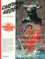 Couverture Chevalier Ardent, tome 10 : La Princesse captive Editions Casterman 1978