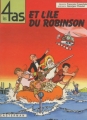 Couverture Les 4 As, tome 09 : Les 4 As et l'île du Robinson Editions Casterman 1984